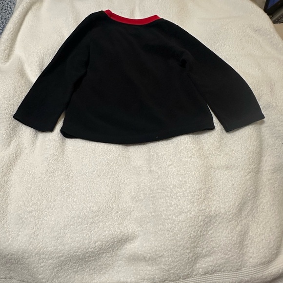 Just One You Christmas Reindeer shirt long sleeve black/red size 3T polyester - Picture 4 of 4